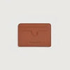 color swatch Karl Brown Leather Card Holder