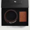 color swatch Voltor Brown Leather Gift Set